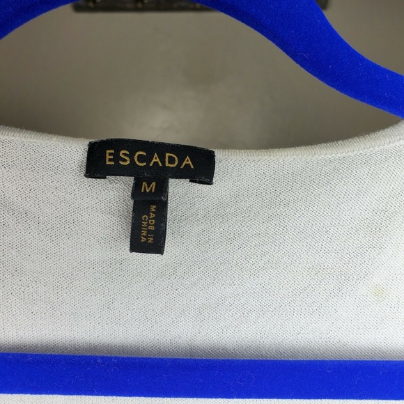 ESCADA Cardigan Striped Lightweight Sweater - Picture 4 of 6